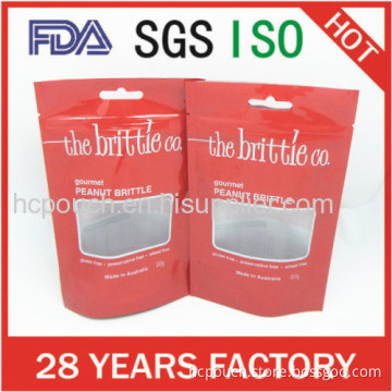 Stand Up Cat Food Packaging Pouches 